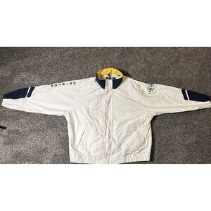 Mens Rare Vtg HC Challenge Race Gear NR 2014 Jacket/Huge Sailboat Inside Size L